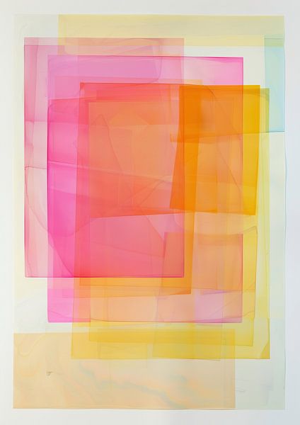 Scandinavian colourful work by Modern Collection