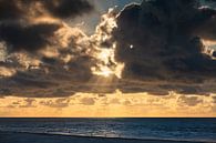 Sunset at sea by Evert Jan Kip thumbnail