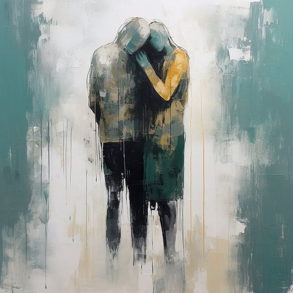Painting Tranquil Resonance | Friendship by Eye catching paintings