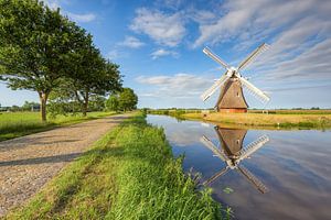 Krimstermolen bij Groningen van Michael Valjak