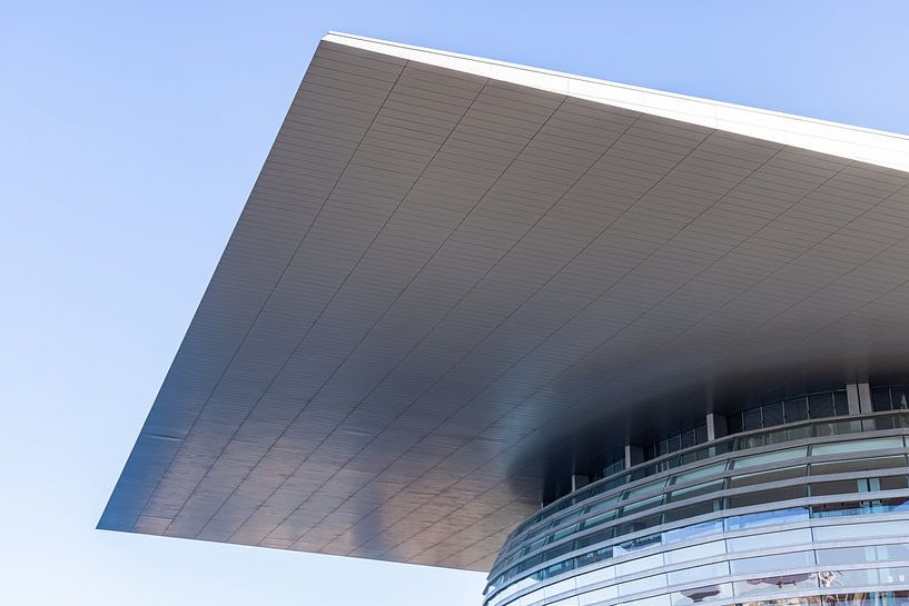 Toit de l'Opéra de Copenhague, Danemark par Adelheid Smitt
