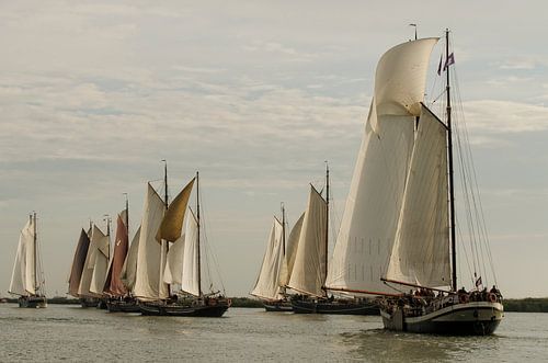 Ankerstart van de Klipperrace