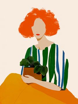 Ein ruhiger Moment mit Pflanzen von Cats & Dotz