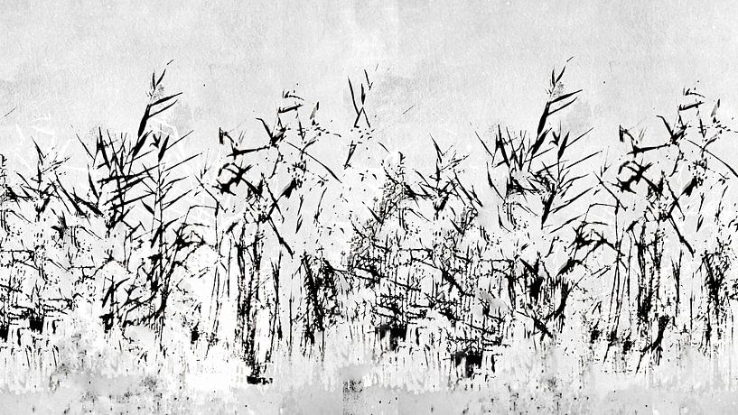 Japanese bamboo by Mad Dog Art
