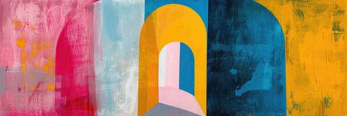 Abstrakte Malerei Neon