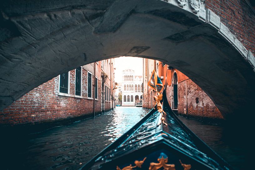 Die Straßen von Venedig von Leon Weggelaar