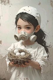 Red de vogels... van Ans Bastiaanssen