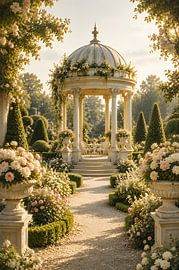 Retraite au pavillon du jardin sur Gentle Hours
