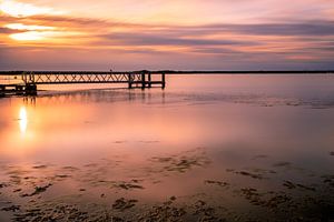 La paix et la tranquillité au grevelingenmeer sur Björn van den Berg