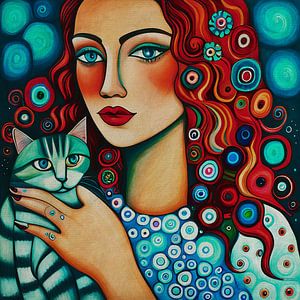 Die Katze als mystische Muse