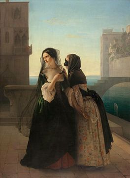 Wraak is gezworen, Francesco Hayez
