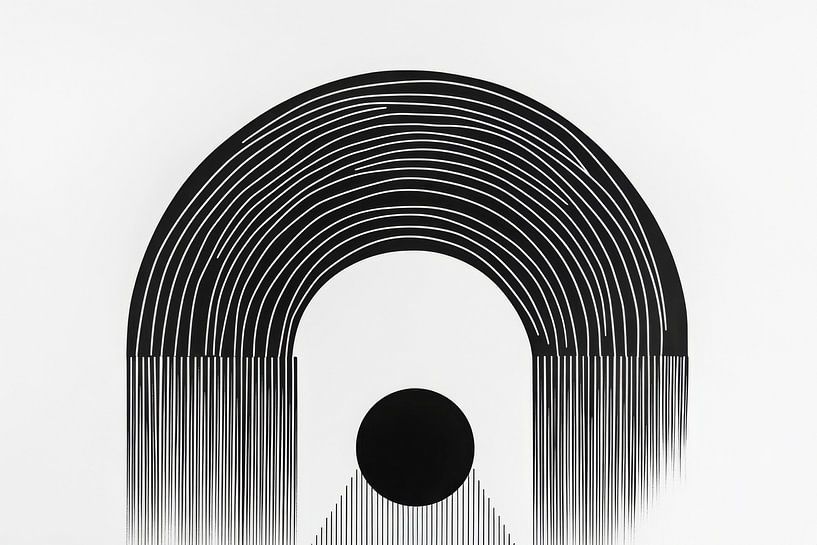 Black bow by Poster Art Shop