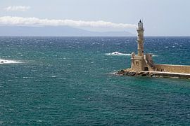 The lighthouse in Chania, Crete by Lensw0rld