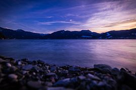 Abenddämmerung am Tegernsee von Li-Bro