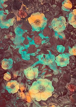 Fleurs nature art #flowers sur JBJart Justyna Jaszke