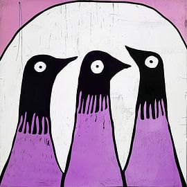 Whispers in Purple Twilight