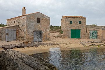 Vissershuizen in Mallorca van t.ART