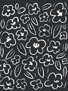 Blumen-Skizze