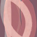 Abstrakte Formen und Linien in Pastellfarben Nr. 2_3 von Dina Dankers Miniaturansicht