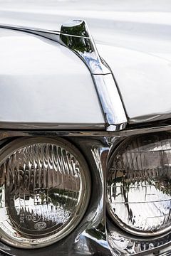 Old american car headlight detail by Mark Scheper