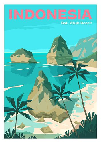 Bali, Indonésie sur Aloke Design