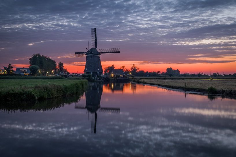 Tweede Broekermolen Uitgeest van Dick Portegies