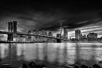 New York, New York - schwarz und weiß