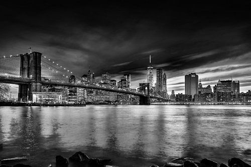 New York, New York - zwart wit