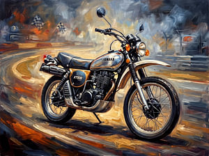 Yamaha XT500: Stof en glorie