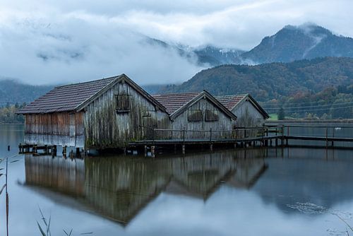 Vissershutten aan de Kochelsee
