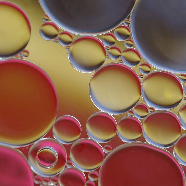 cirkels van olie by Teus Kooijfotografie
