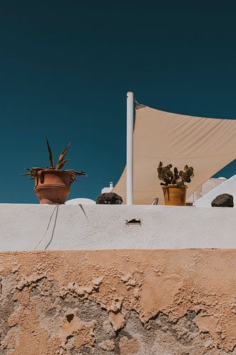 Oia city on Santorini Greece