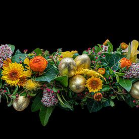 Flower arrangement by jacky weckx