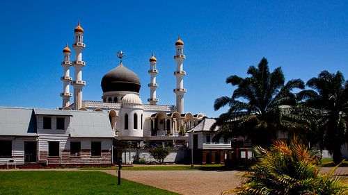 Mosque in the capital of Paramaribo in Suriname