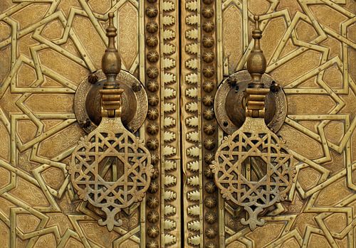 Moroccan palace door