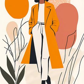 femme à la mode sur haroulita