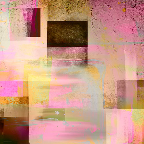 Moderne abstrakte Kunst im Blockstil.