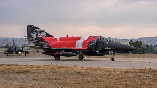 McDonnell Douglas F-4E Phantom II van de Turkse luchtmacht.