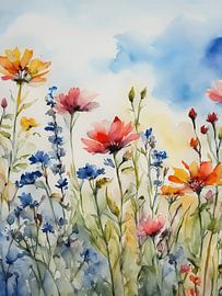 Wildflowers von Kim Karol / Ohkimiko