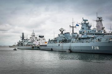 German frigate Mecklenburg-Vorpommern von Bianca  Hinnen