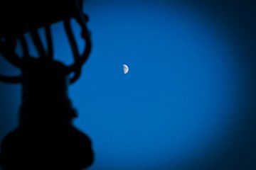 Maan bij nacht Lantaarn van Tjeerd Knier