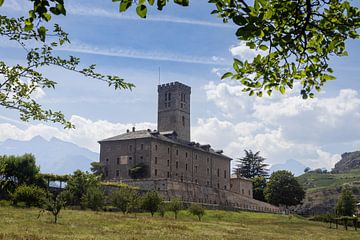 Castello Reale di Sarre, Aostadal, Italië van Imladris Images