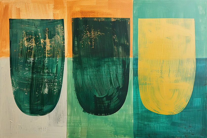 Abstract modern forms by Modern Collection