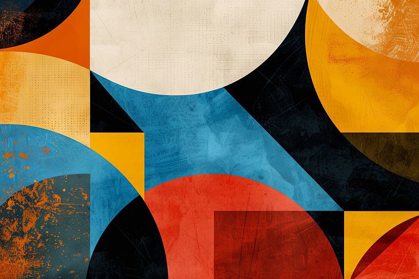 Geometrische Dynamik von Poster Art Shop