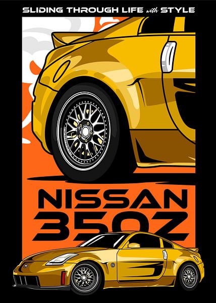 Nissan 350Z JDM Car by Adam Khabibi