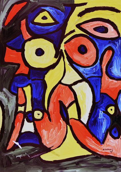 The Bird by Artforyou  werk van Henk Adriani