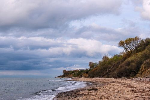 Stenen aan de Oostzeekust bij Meschendorf