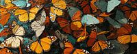 Painting Colourful Butterflies