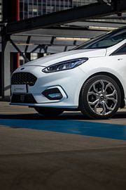 white ford fiesta st by AutomotiveByLuuk