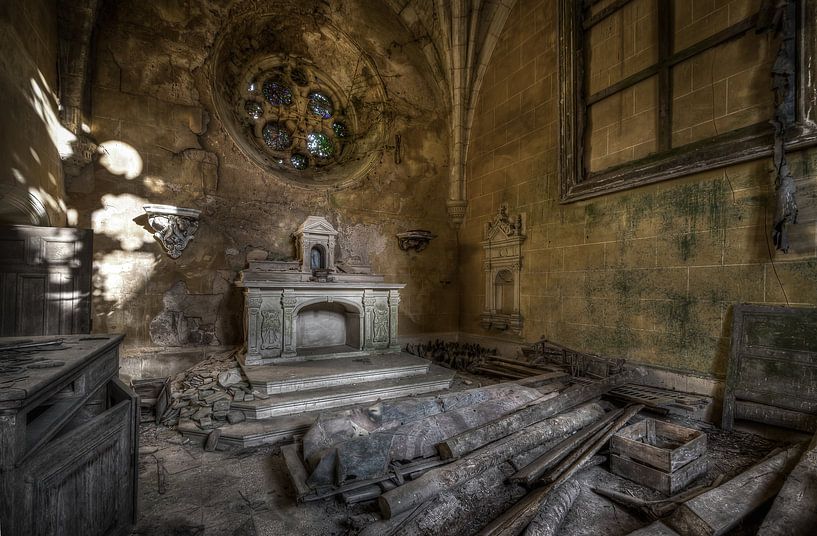 Angel in the church by Pierrette BLEIMLING